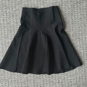 BCBGMaxazria. Black skater skirt sz. S